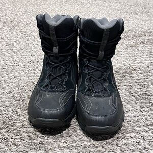 Columbia Omni Grip Techlite Black Lace Up BM1525-010 Size 10